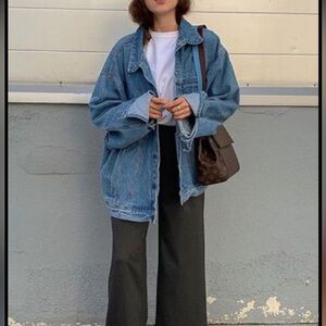 Vintage Oversized Denim Jacket